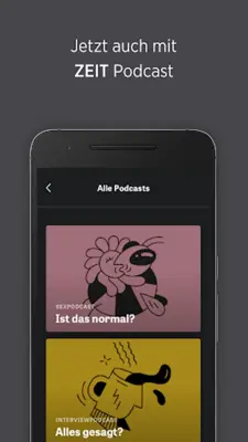 ZEIT AUDIO android App screenshot 1