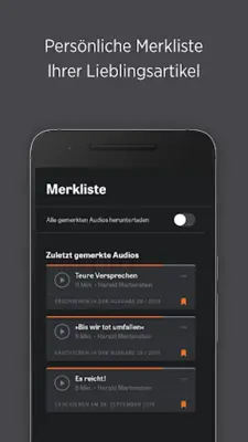 ZEIT AUDIO android App screenshot 3