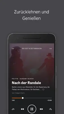 ZEIT AUDIO android App screenshot 5